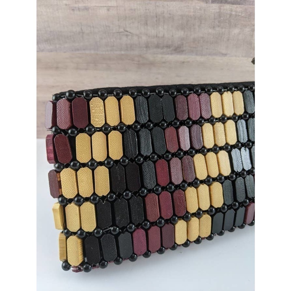 Handmade Beaded Wallet Clutch - Picture 6 of 8